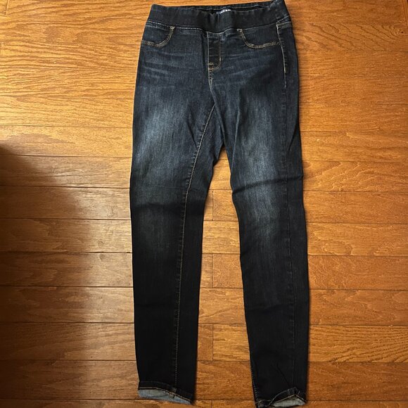 Old Navy Rockstar Jeans Pants Built In Sculpt Womens Size 6 Standard Skinny - Picture 1 of 10